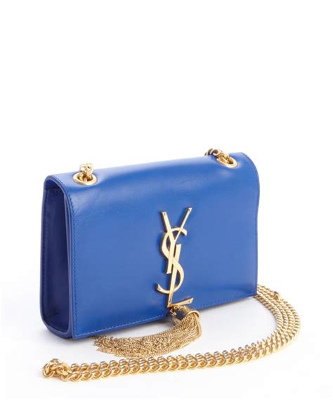 ysl blue star bag|royal blue ysl bag.